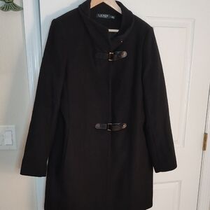 Ralph Lauren Black Trench Coat